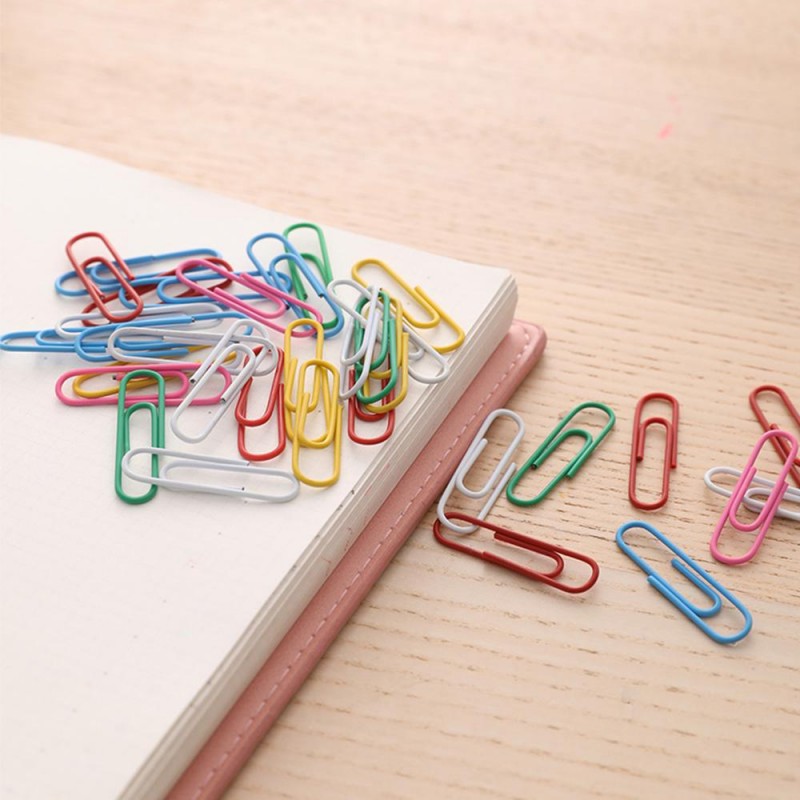33mm Colour Gem Clips School & Office Supplies Sinlee Stationery